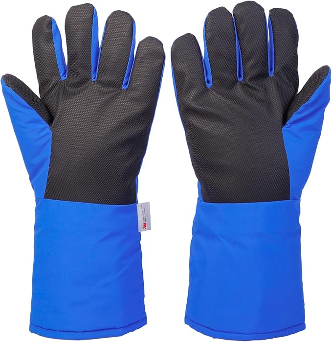 Cryogenic Gloves Low Temperature LN2 Liquid Nitrogen Protective Gloves Cold Storage Safety Frozen Gloves-