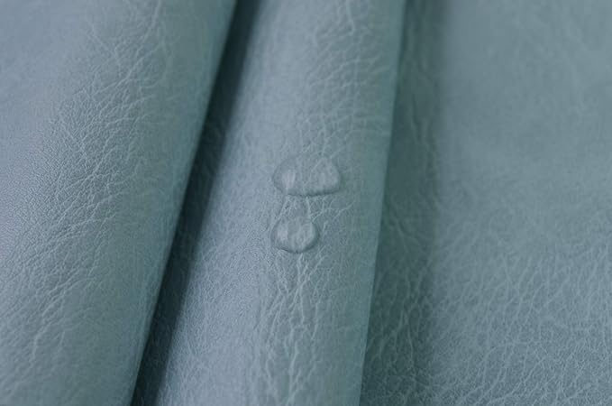 Wento Thick Faux Leather Fabric Soft Skin Grain PU Leather - Image 6