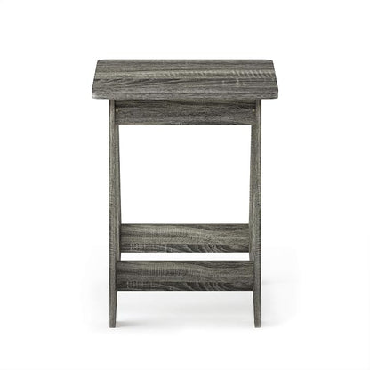 Furinno Beginning End Table, French Oak Grey - Image 4
