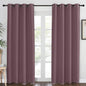 NICETOWN Blackout Dry Rose Curtain 84 inches Long by NICETOWN