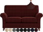 ZNSAYOTX 3 Piece Loveseat Covers by ZNSAYOTX