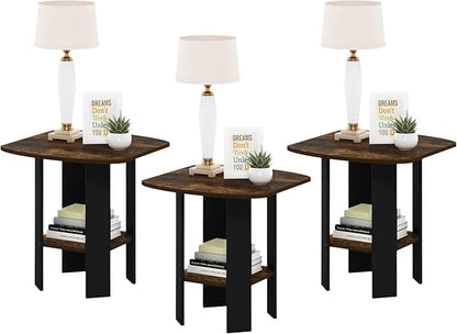 Furinno Simple Design End Side Night Stand/Bedside Table by Furinno-FitsYourSpaceFitsYourBudget