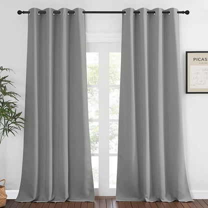NICETOWN Blackout Bedroom Curtain 120 inches Long by NICETOWN