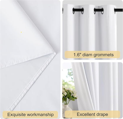 NICETOWN 100% Blackout Sliding Door Curtain - Image 2