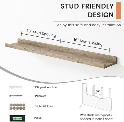 FLYJOE Floating Picture Ledge Shelves - Image 5