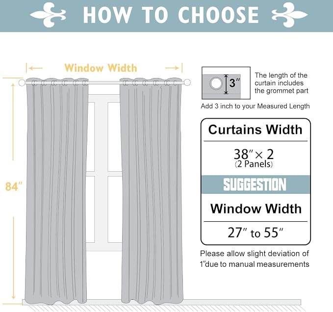 ChrisDowa 100% Blackout Curtains - Image 7