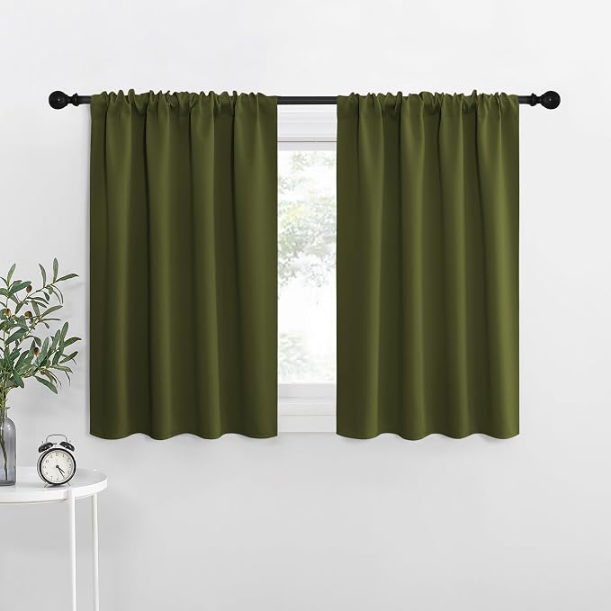 NICETOWN RV Blackout Curtains for Camper Windows, Short Blackout Curtains & by NICETOWN