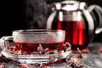 Hibiscus Tea 1LB (16Oz) 100% CERTIFIED Organic Hibiscus Flowers Herbal Tea (WHOLE PETALS), Caffeine Free in 1 lbs. Bulk Resealable Kraft BPA free Bags from U.S. Wellness