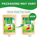 WT WEETEE Mint Green Tea Bags, 100 Count, Perfect blend of Green Tea, Peppermint, Spearmint, Lemongrass, Lemon Balm, Low Caffeine Mint Medley Herbal Tea