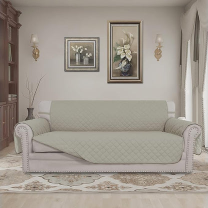 Easy-Going Reversible Couch Cover, 3 Cushion Sofa, Water Resistant Furniture Mat - Image 2
