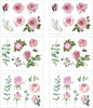 Vintage Floral UV DTF Stickers Rub on Transfers by Flortlias