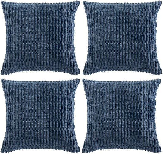 Fancy Homi 4 Packs Decorative Throw Pillow Covers by Fancy+Homi