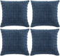 Fancy Homi 4 Packs Decorative Throw Pillow Covers by Fancy+Homi
