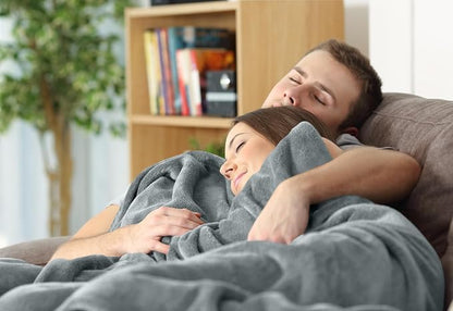 Utopia Bedding Soft Fleece Bed Blanket Queen Size Ash Grey | Microfiber Plush - Image 7