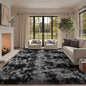 9x12 Ft Extra Large Shag Rugs for Living Room, Tie Dyed Ultra Soft Fluffy Furry by Cuzwlovita