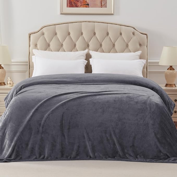Exclusivo Mezcla Soft Fleece Blanket Cal King Size - Image 3