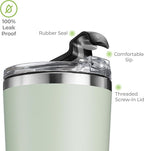SIPX™ Triple-Insulated Tumblers - 16oz. Premium Modern Tumbler With Lid, insulated Cup Keeps Hot For 6 Hours, Stainless Steel Tumbler Made Of Sustainable Material, Coffee Travel Mug For Home & Office