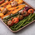 Premium PFOA free Nonstick Baking Pans Bundle of 4 items: 13 x 18 inch Half Baking Sheet Set of 2, 5 x 9 inch Loaf Bread Pan, 9 x 13 inches Cake Baking Pan