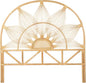 Kouboo Sunflower Rattan Queen Headboard Bedroom Bedroom Furniture Headboard by KOUBOO
