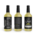 LAVA Premium Skinny Margarita Mix by LAVA Craft Cocktail Co., Low Calorie Margarita Mix Made with Key Lime Juice, Agave, No Artificial Sweeteners, Lots of Flavor and Ready to Use, 1-Liter (33.8oz)