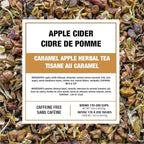 Tiesta Tea - Apple Cider, Loose Leaf, Caramel Apple Herbal Tea, Non-Caffeinated Herbal Blend, Make Hot or Iced, Brews Up to 140-200 Cups, 16 oz Resealable Bulk Pouch
