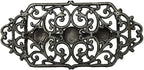 Sungmor Heavy Duty Cast Iron Teapot Dish Warmer Stable Holder for Tealight Stand | Tealight Warmer Decorative Stove for Villa Yard Balcony-Flower Shape