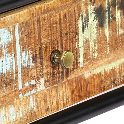 Console Table 46.5"x11.8"x29.5" Solid Reclaimed Wood, End Tables, Accent Tables - Image 7