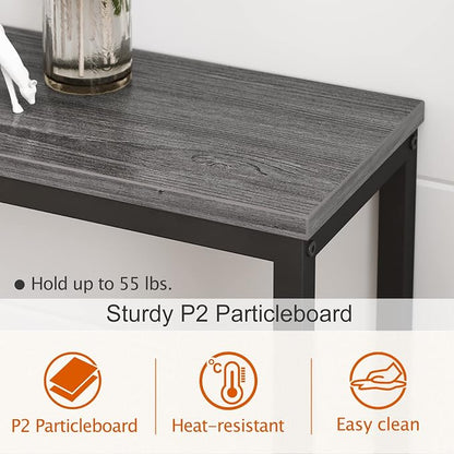 SUPERJARE 70 Inch Console Table - Image 8