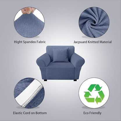 Armchair Slipcover with 1 Pillow Cover - Image 2