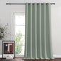 NICETOWN Sage Green Sliding Glass Door Curtain, Grommet Thermal Insulated by NICETOWN