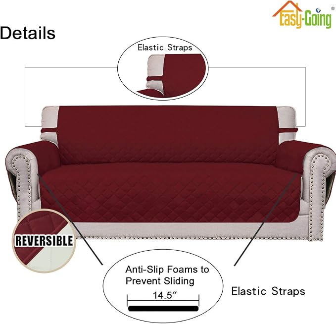 Easy-Going Reversible Couch Cover - Image 3
