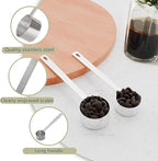 1PCS 1 Tablespoon Coffee Scoop, Long Handle Measuring Spoon, One tbsp (15ml) Stainless Steel Scooper