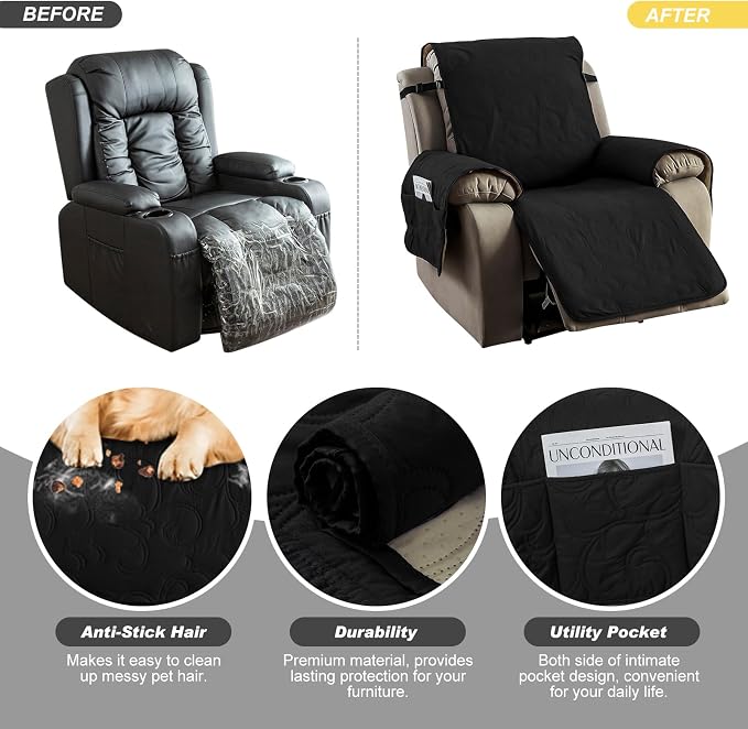 100% Waterproof Recliner Chair Cover, Recliner Chair Covers - Image 5