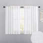 RYB HOME Short Linen Sheer Curtains by RYBHOME