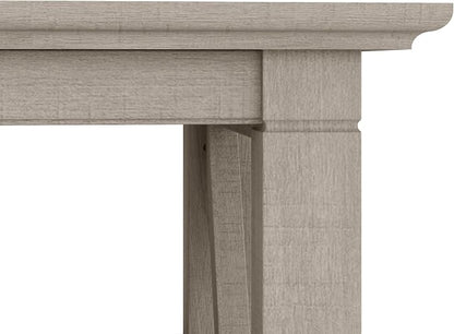 Bush Home Key West Small 2 Shelf Bookcase in Washed Gray, Compact Home Organizer - Image 6