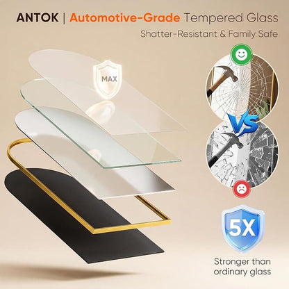 Antok 71" x28” Arched Full Length Floor Mirror, Free Standing/Wall Mount/Leaning - Image 6