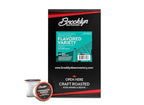 Brooklyn Beans Flavored Coffee Pods Assorted Gourmet Variety Pack, Compatible with 2.0 Keurig K Cup Brewers, 40 Count
