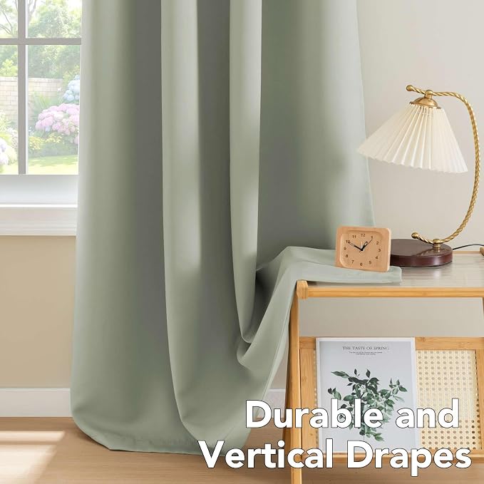 H.VERSAILTEX Premium Blackout Thermal Insulated Room Darkening Curtains - Image 8