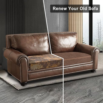 ANARACHON Leather Look Couch Cushion Covers Sofa Seat Slipcovers Sets Couches - Image 7