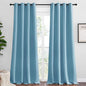 NICETOWN Teal Blue Blackout Curtains 96 inches Length by NICETOWN
