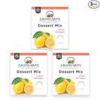 A Blend Above Lemon Meringue Pie Mix - No-Bake Desserts, All Natural, Vegan, Gluten Free, No MSG - Instant Dessert Mix, Fruit Dip, Bagel Topping, Frosting, Cheesecake Filling - Makes 16 Oz (Pack of 3)