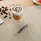 Stainless Steel Latte Art Pen, 2Pcs Latte Art Tools 2 Ends Coffee Art Pen Professional Barista Tool for Cappuccino Latte Espresso