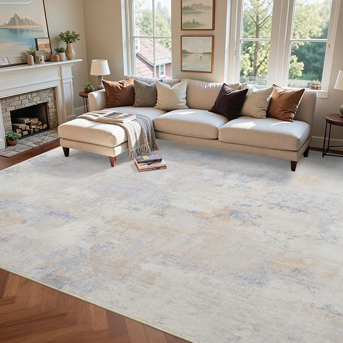 9x12 Ft Extra Large Washable Area Rugs - Image 3
