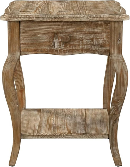 Austerity Rustic Solid Wood End Table - Image 8