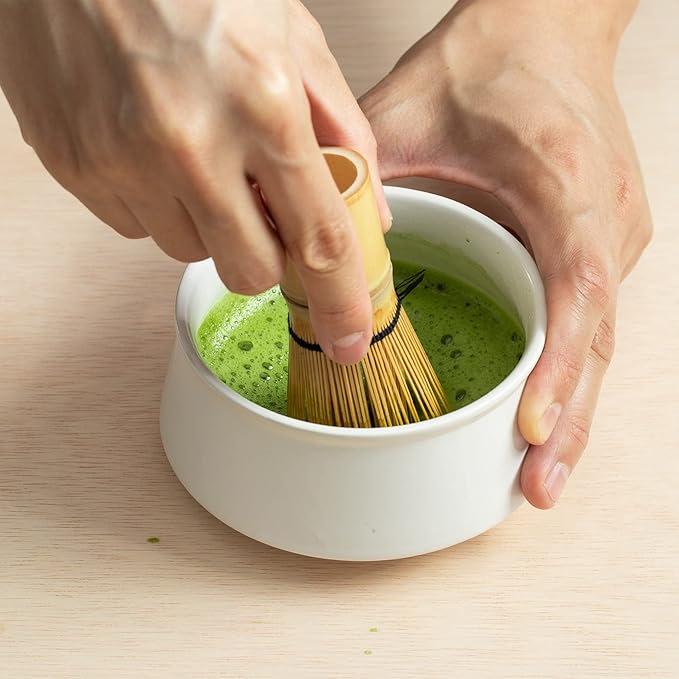 Naoki Matcha Japanese Bamboo Whisk (Chasen) Matcha Set for Traditional Matcha Tea Preparation