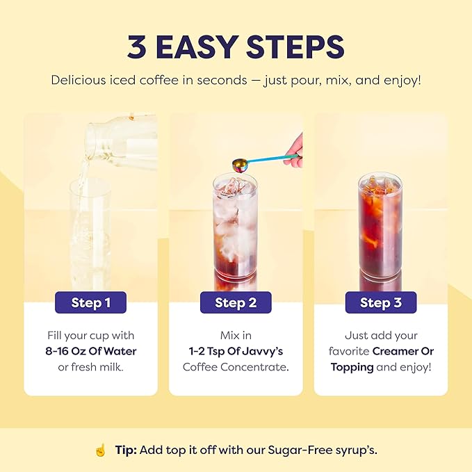 Coffee Concentrate - Cold Brew Coffee, Perfect for Hot or Iced Instant Coffees, Hot Drinks, Cold Brew Concentrate, 35 Servings
