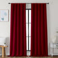 Simplebrand Red Blackout Curtains by Simplebrand