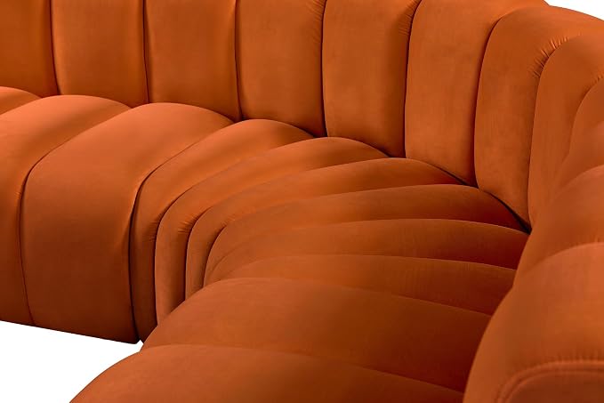 Meridian Furniture 103Cognac-S7A Arc Collection Modern | Contemporary Modular - Image 11