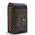 Death Wish Coffee, Valhalla Java Whole Bean Coffee, Fair Trade and USDA Certified Organic - 5 Lb Bag