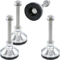 Heavy Duty 2400 lb Capacity Stainless Steel Adjustable Leveling Feet by TERMATH